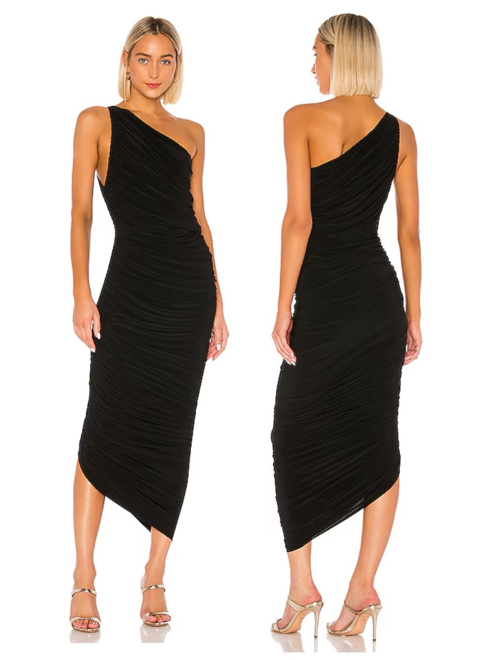 Norma Kamali | NWT Diana Gown in Black M/38